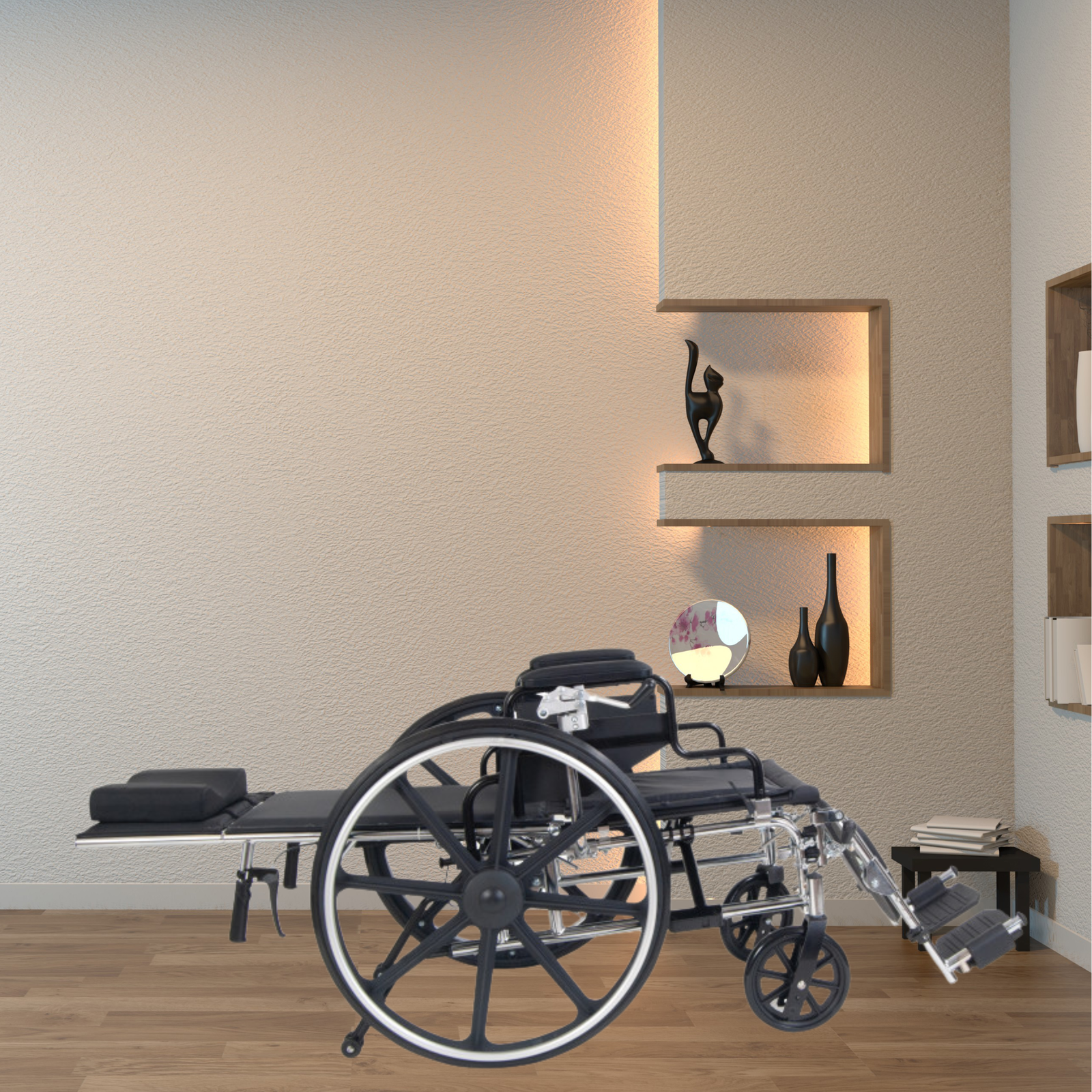 Viper Plus Reclining Wheelchair 2 (1) Recliner & Tilt Wheelchairs