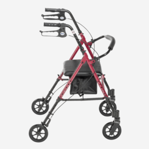 Adjustable Height Rollator, 6" Casters - Thumbnail Image 6