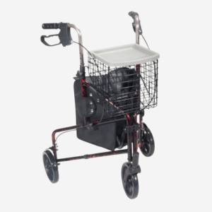 Deluxe 3 Wheel Aluminum Rollator, 7.5" Casters - Thumbnail Image 5