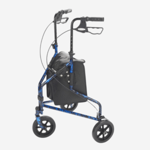 Deluxe 3 Wheel Aluminum Rollator, 7.5" Casters - Thumbnail Image 1