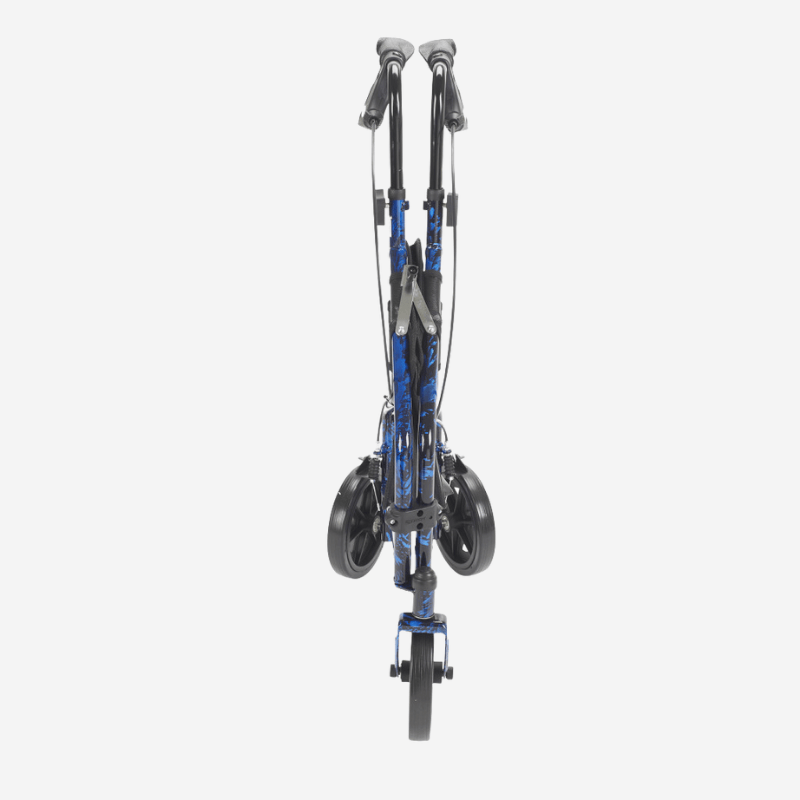 Deluxe 3 Wheel Aluminum Rollator, 7.5" Casters - Image 3