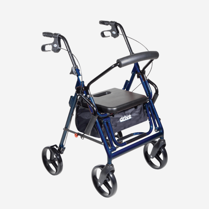 Duet Rollator/Transport Chair, 8" Casters - Image 4