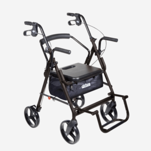 Duet Rollator/Transport Chair, 8" Casters - Thumbnail Image 5