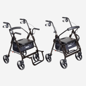 Duet Rollator/Transport Chair, 8" Casters - Thumbnail Image 6
