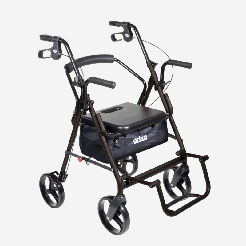 Duet Rollator/Transport Chair, 8" Casters - Image 5