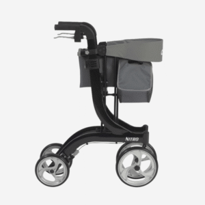 Nitro Aluminum Rollator, 10" Casters - Thumbnail Image 2